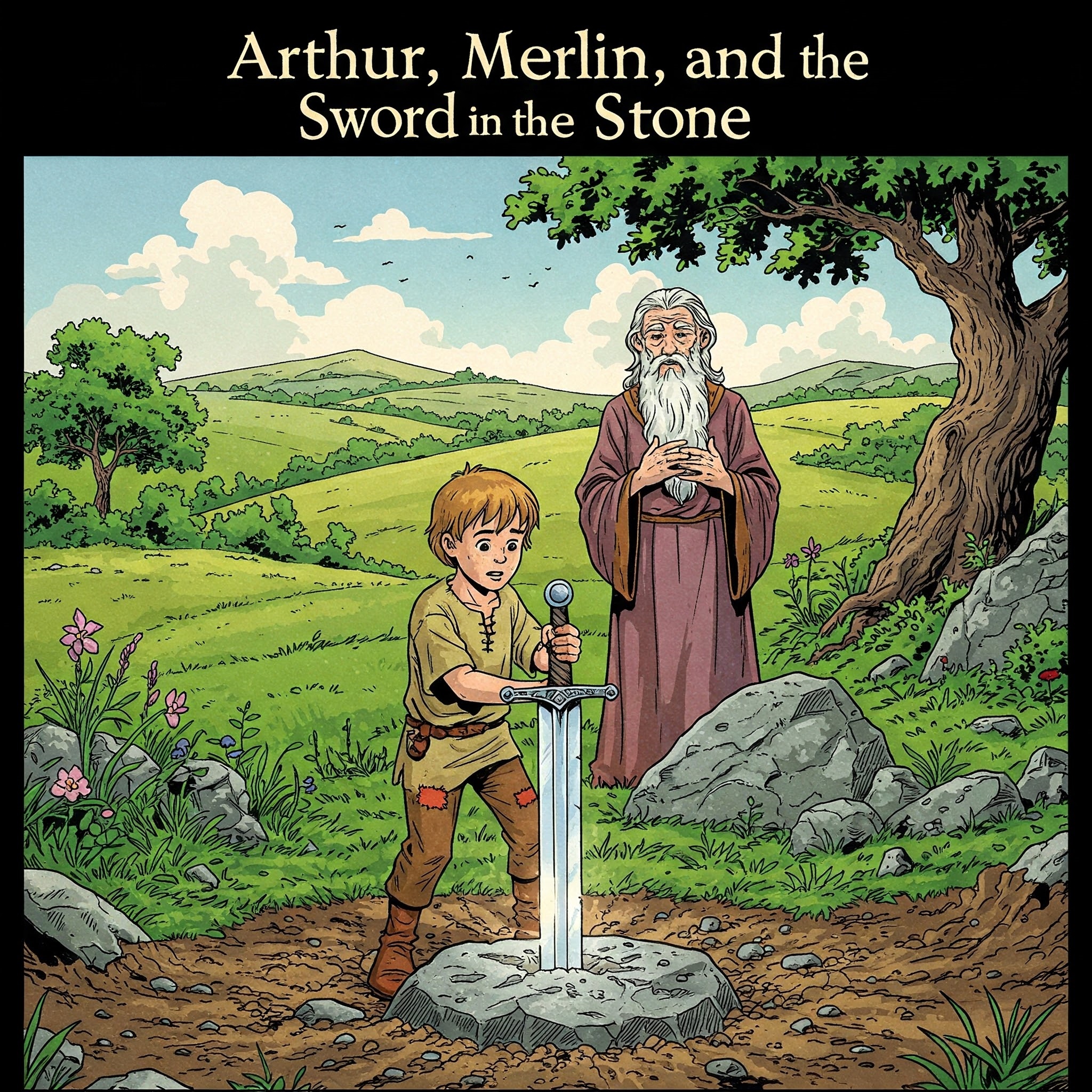 Arthur and the Sword in the Stone