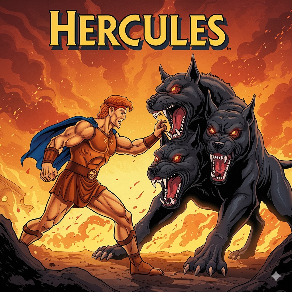 Hercules and Cerberus